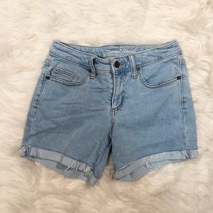 4/$20 - Mid-Rise Boyfriend Denim Shorts